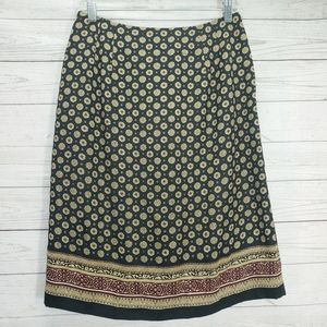 Talbot's Skirt pencil Pure Silk.